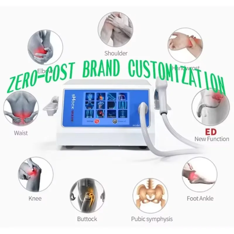 ESWT Physiotherapy Shock Wave Machine Pain Relief Physiotherapy Medical Equipment