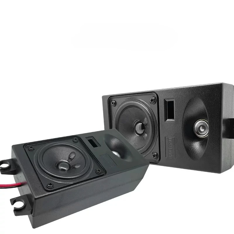 SOTAMIA 2Pcs 1 Inch Tweeter 2.75 Inch Midrange Bass Passive Speaker Car Audio Full Range TV Speaker for Bluetooth Amplifier