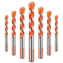 3-12mm Center Drill Bit Set  Multifunctional Carbide Drill Bits  For Embryo,Concrete,Cement,Foam Wall,Glass,Wood Drilling Tools
