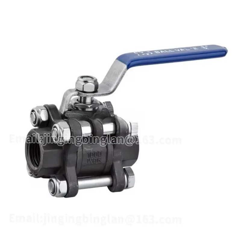 

Подходит для ANSI A216 WCB, трехкомпонентный шаровой кран из углеродистой стали, 3 шт., BSP.