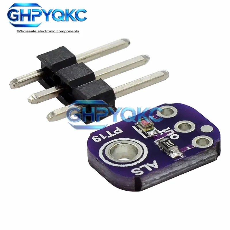 ALS-PT19 Analog Light Sensor Module High Dynamic Range Light Sensor Breakout Board For Arduino 2.5V-5.5V Light UV Sensor Module