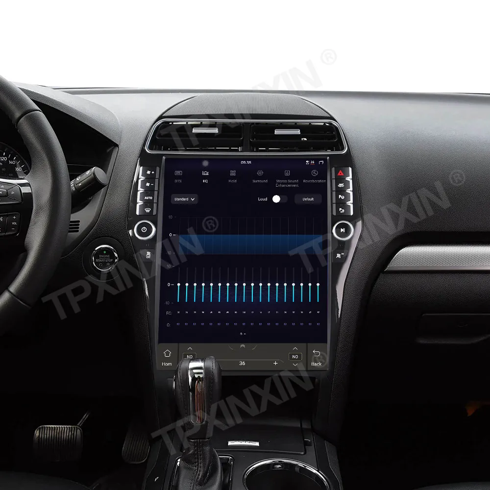 For Ford Explorer 2011~2019 Auto Gauge LCD dashboard Android 15 Car Radio GPS Multimedia Player Navigation Car Stereo Head Unit view 3