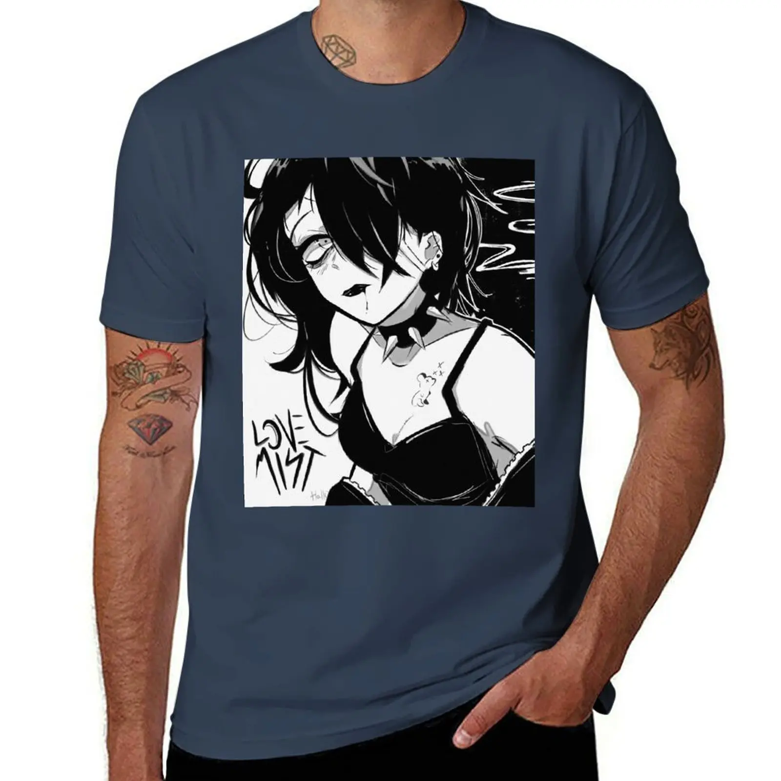 

Love Mist T-Shirt Work Wear Breathable Tee