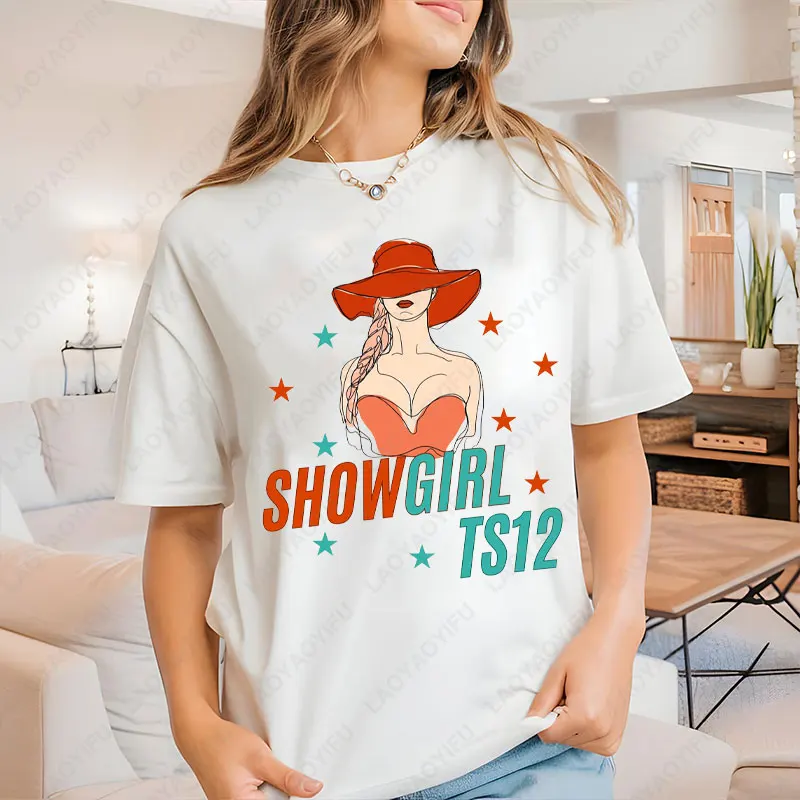تي شيرت In My Wild Showgirl Era: In My Showgirl Era قميص-Life of a Showgirl-Showgirl Life تي شيرت-Showgirl Gift-Ts12 قميص