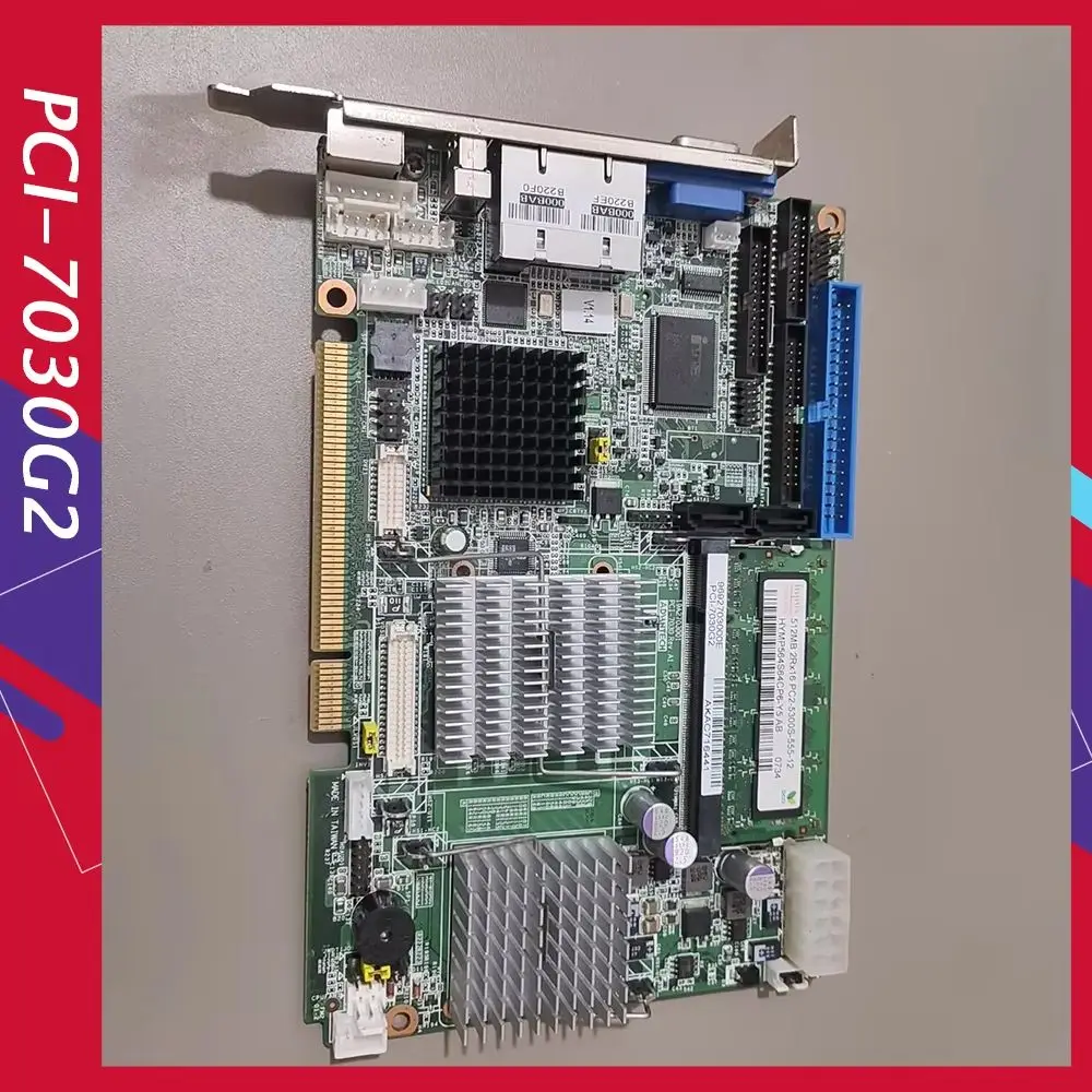 PCI-7030 PCI-7030G2 PCI Motherboard Dual Network Port with CPU Memory