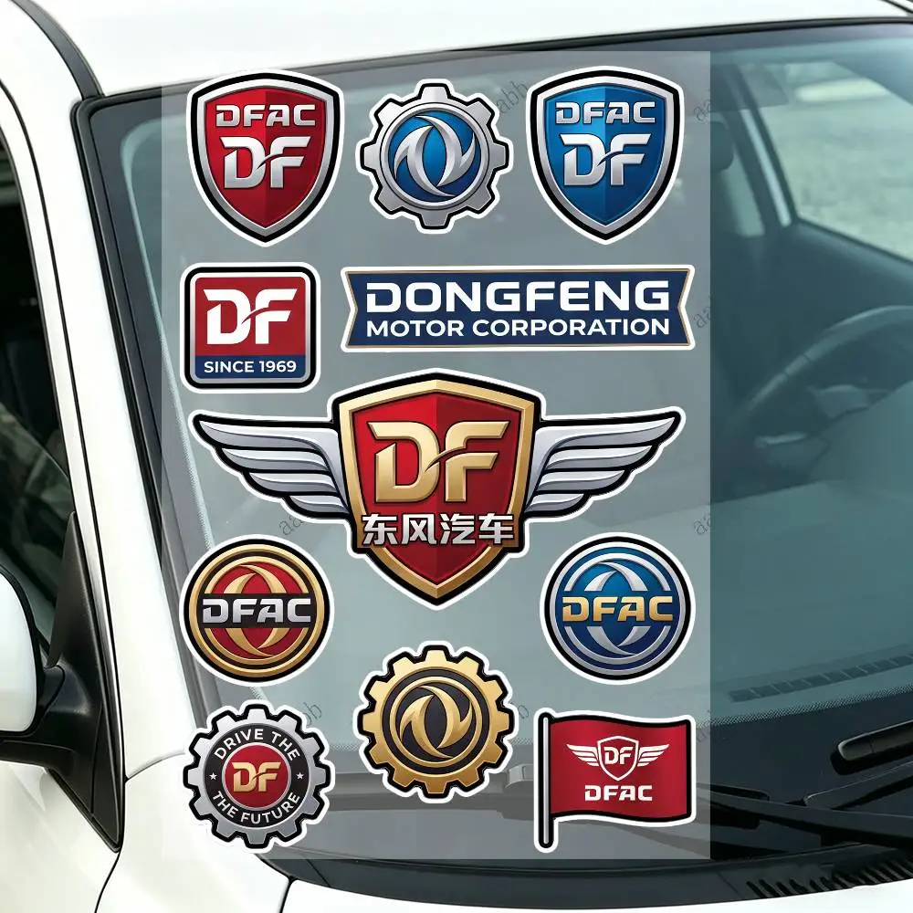 D-dong F-feng Motorcycle Decal Sticker Kit Reflective Graphics For Helmet Tank Fairing Body Custom Bike
