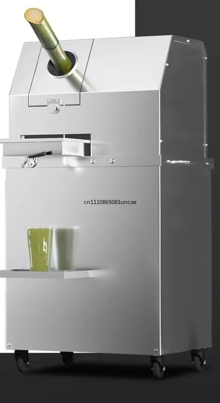 Sugarcane juicer Commercial stall sugarcane machine Vertical automatic electric sugarcane press