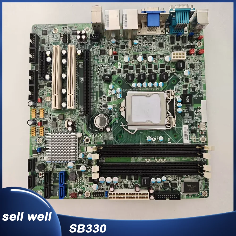 

Dual-network card industrial computer motherboard SB330