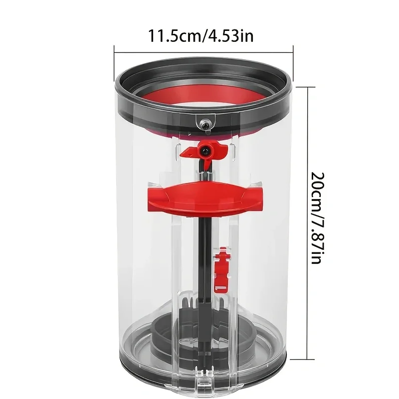 Большой пылесборник, 1 шт., запасная часть для пылесоса Dyson V10 SV12, канистра/ведро для пыли, не подходит для V12