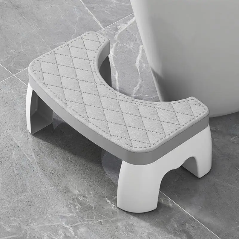 

Toilet Squat Stool Removable Non-slip Toilet Seat Stool Portable Squat Stool Home Adult Bathroom Accessories