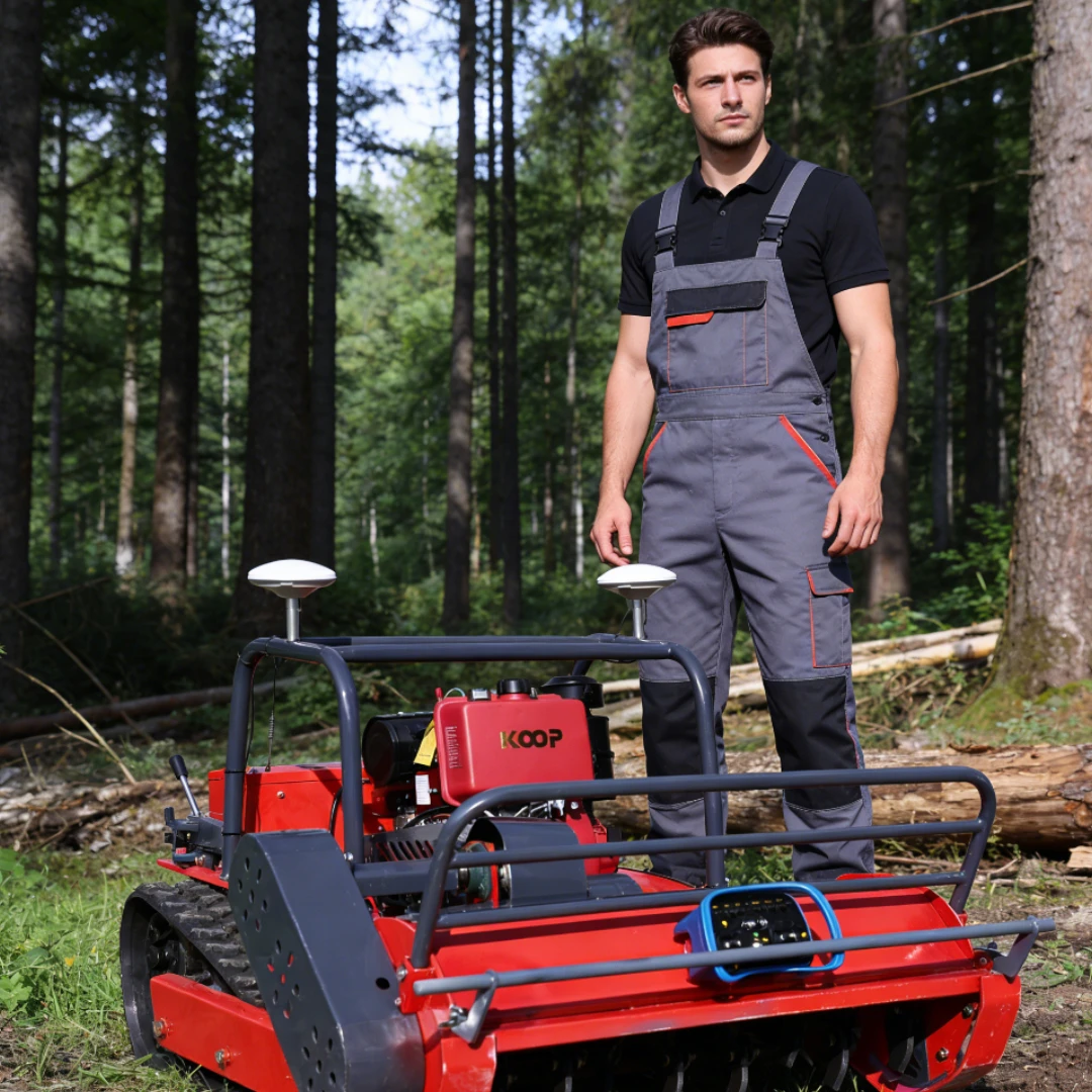 

Новейшая модель индивидуально разработанной умной газонокосилки подходит для прополки в саду.