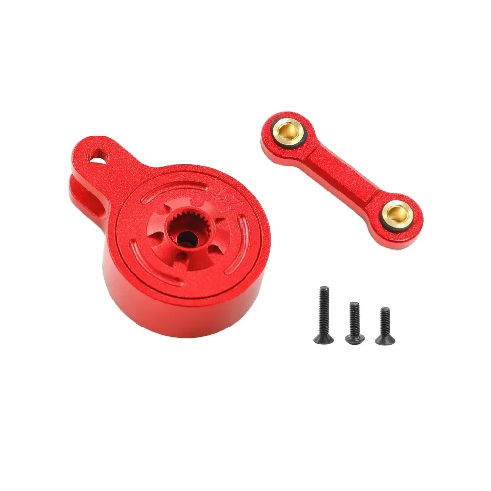 Metal Servo Saver with Fixed Link 23T 25T for ARRMA 1/10 3S 4S BIG ROCK GRANITE KRATON OUTCAST SENTON 1/8 MOJAVE TYPHON VENDETTA