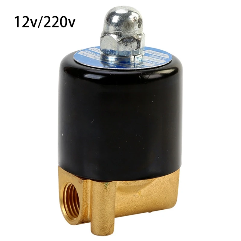 Electric Solenoid Valve 1/4Inch DN8 Normally Closed Pneumatic For Water Oil Air