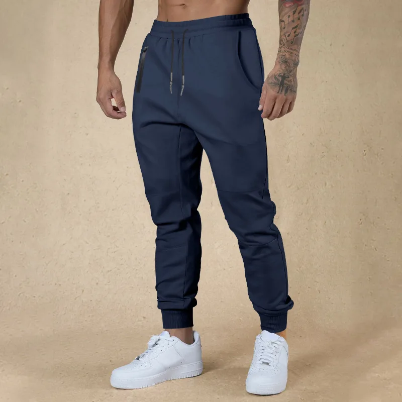 

All-Season Stretch Fit Men's Joggers: Versatile & Durable Sports Pants with Drawstring Waist - Perfect for Daily Wear & Outdoor