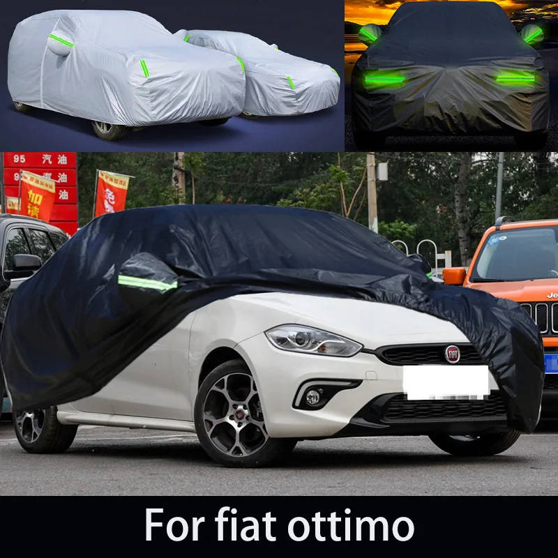 For fiat ottimo auto anti snow, anti freezing, anti dust, anti peeling paint, and anti rainwater.car cover protection