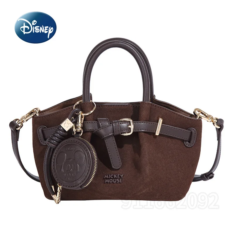 

Disney Mickey New Women's Mini Handbag Luxury Fashion Women's Mini Shoulder Bag Cartoon Cute Casual Women's Bag High Quality