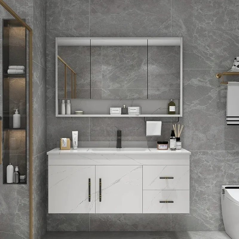 Open Cabinets Pvc Cabinet Storage Bathroom Wall Shelf Multipurpose Washbasin Vanity Sink Corner Double White Closed Toilet Sinks