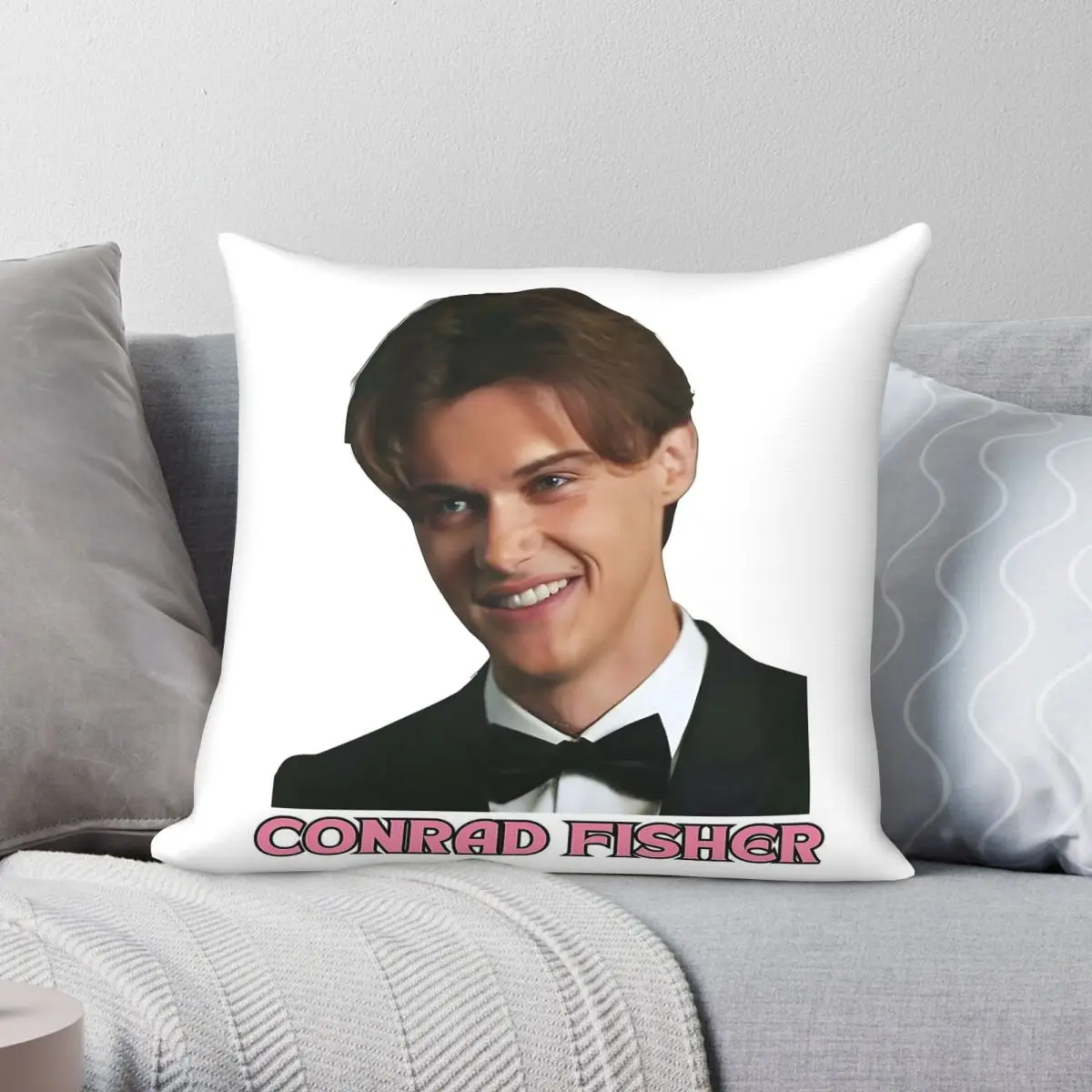 Conrad Fisher Tsitp Pillowcase Polyester Linen Velvet Creative Zip Decorative Throw Pillow Case Bed Cushion Cover