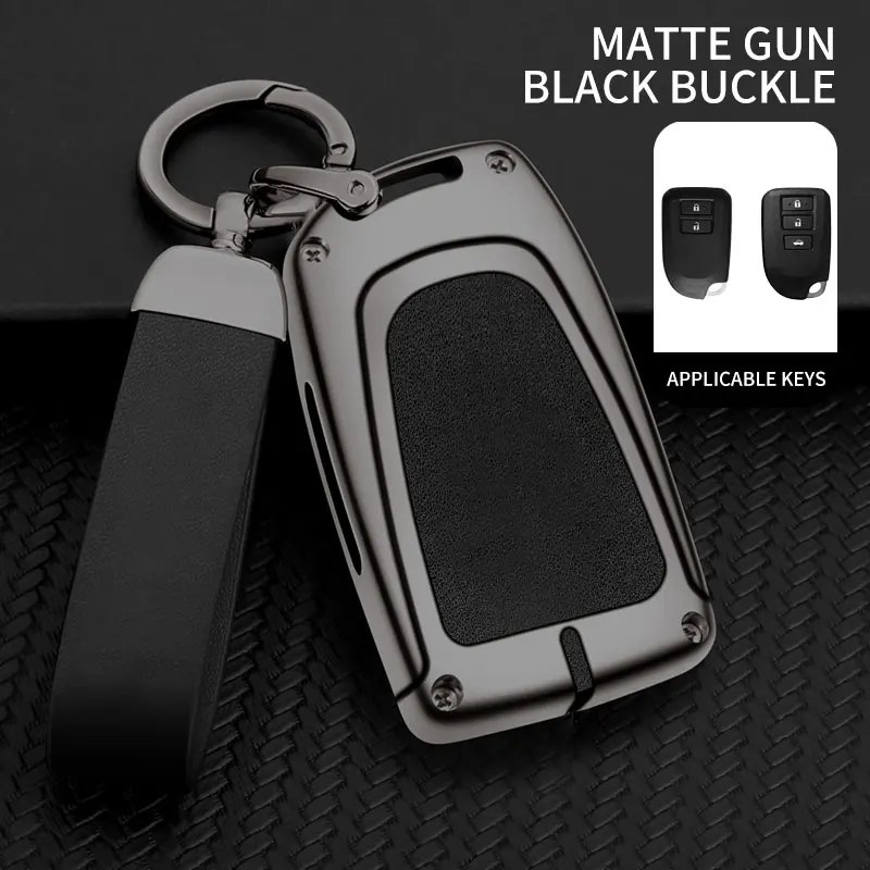 Car Key Cover Remote Fobs Case Keychian Holder Auto Accessories For Toyota Aygo 2017 2018 Yaris Porte Spade Hiace Regiusage