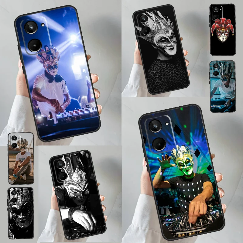 DJ Boris Brejcha Case For Realme C55 C67 C53 C51 C35 C33 C31 C30 C25s C21Y GT Neo 5 GT5 9 10 11 12 Pro Plus