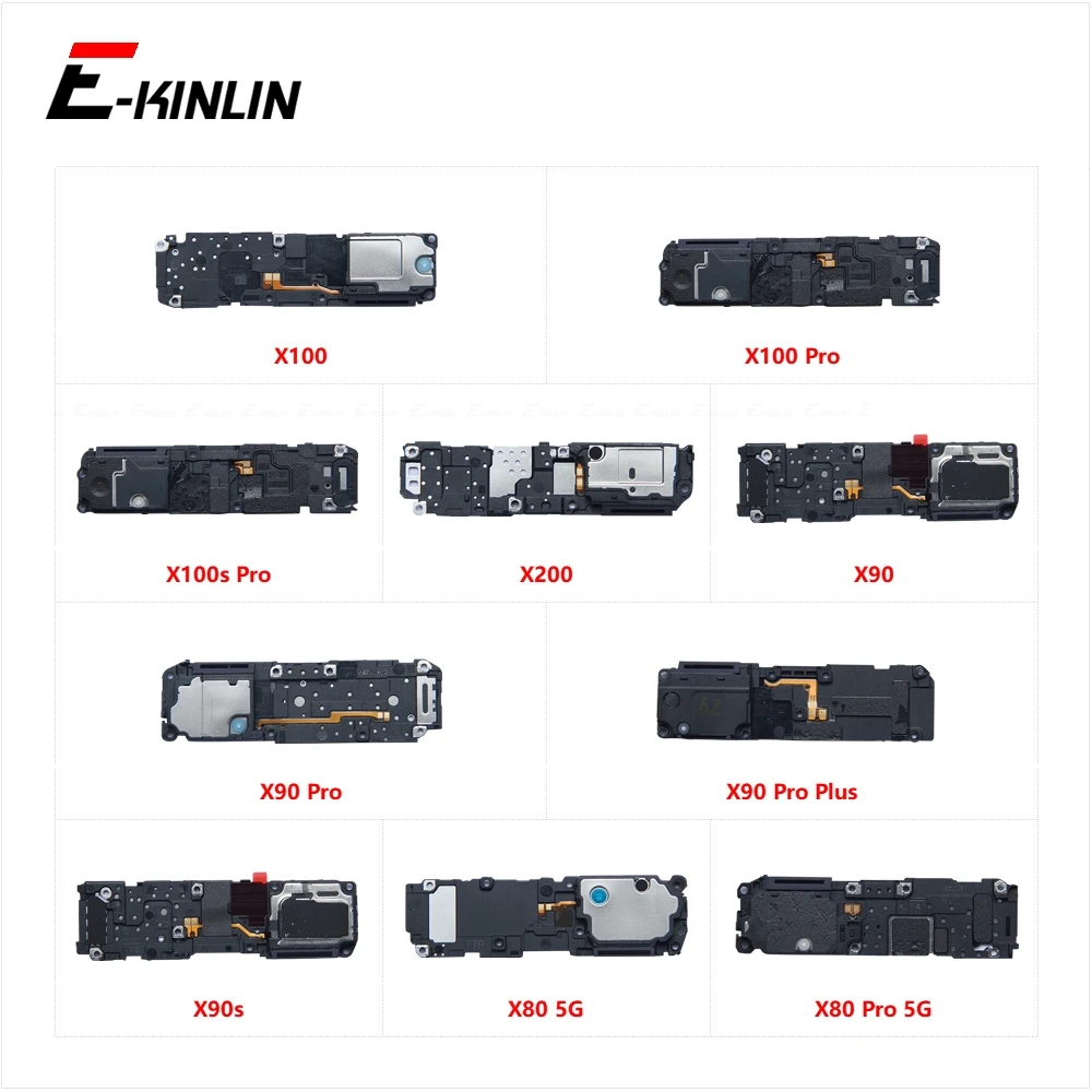 Main Back Buzzer Ringer Loud Speaker Loudspeaker Flex Cable For Vivo X100 X100s X200 X80 X90 Pro Plus X90s