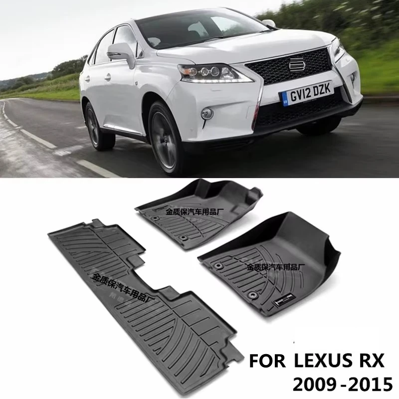 Use for 2008-2015 LEXUS AL10 RX270 RX350 car carpet custom car car floor mat LEXUS RX270 RX350 waterproof floor mat AL10 RHD