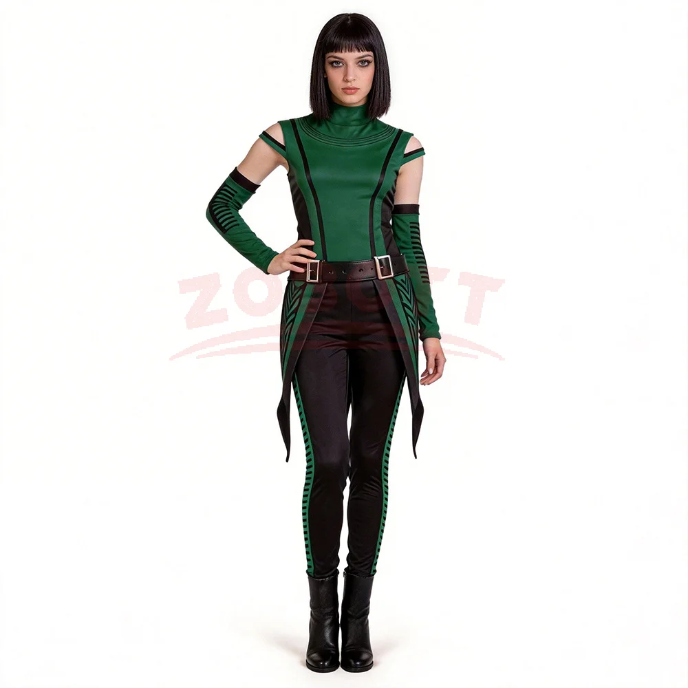 Anime Mantis Cosplay Costume Green Jumpsuit Halloween Carnival  Party Performance Costume view 2