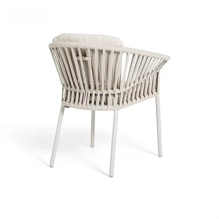 & Popular Heavy-Duty Aluminum Alloy Rectangular Table and Chairs for Backyard Out Door Table and Chair