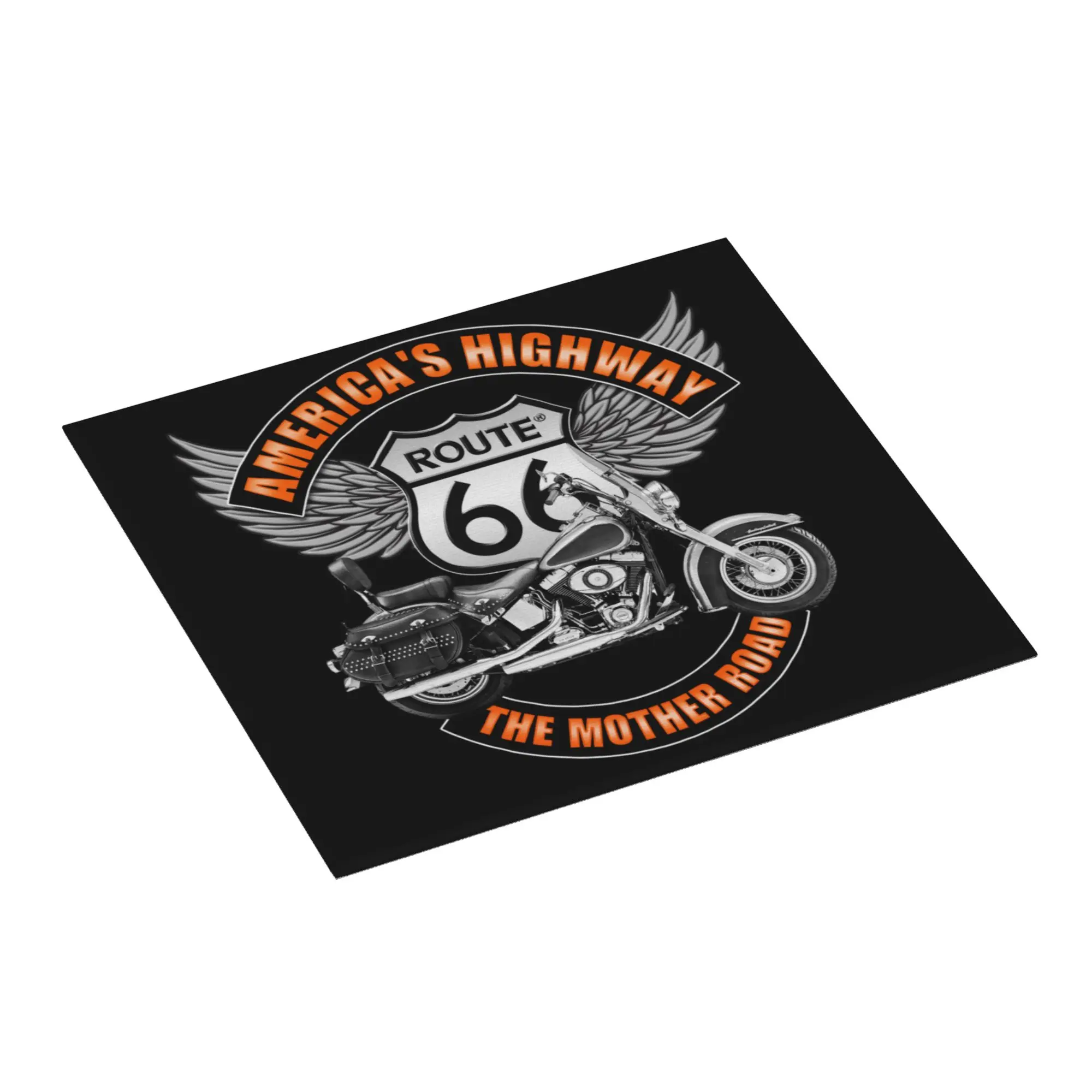 Drying Mat For Kitchen Americas Highway Route 66 Road Trip Adventure Water Absorbent Waterproof Kitchen Counter Protector Mat