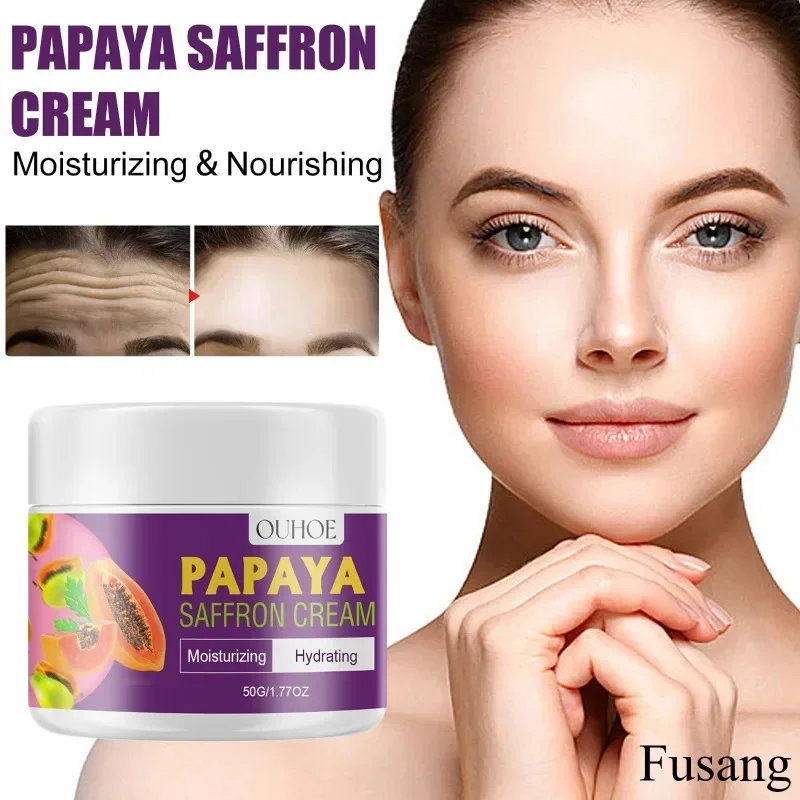 Papaya Lighten Women Face Fast Brighten Dull Skin Brightening Emulsion Moisturizing Fade Fine Lines Products