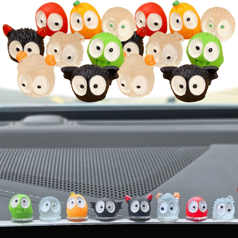 

Car Ornament Center Console Screen Rearview Mirror Mini Decorative Supplies Electric Car Decoration Figurine Colorful Ornament