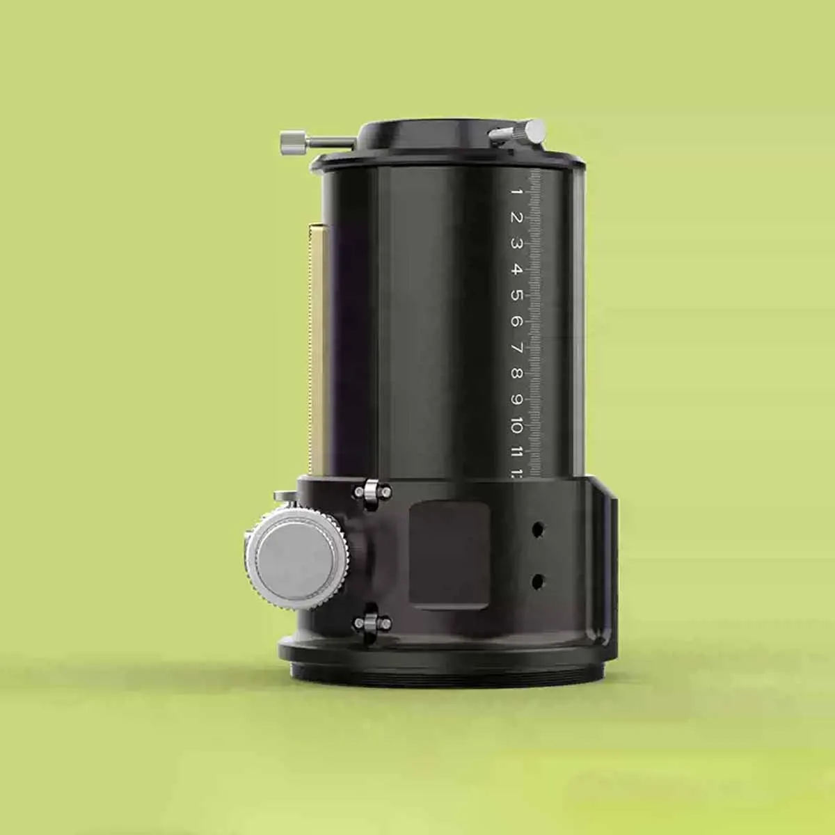 3.5-inch Dual Speed Toothed Track Focusing Base for Refracting Telescope Telescopic Accessories