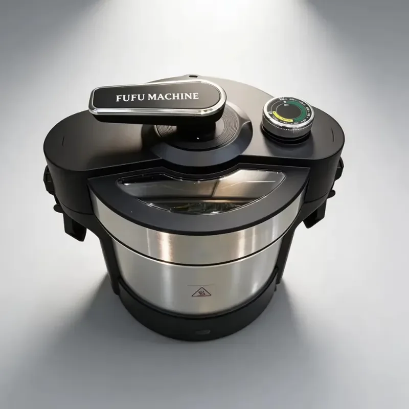 XEOLEO Professional 6L Fufu Machine High Power 1000W High Speed Food Processor African Swallow Maker Hotel Kitchen Catering