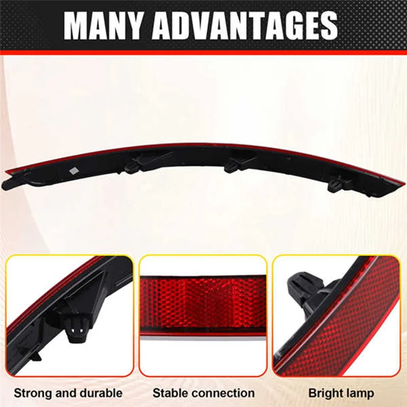 3VD945105 3V5945105 & 3VD945106 3V5945106 Achterbumper Reflector Covers Voor Skoda Superb III 2015-2020 Auto