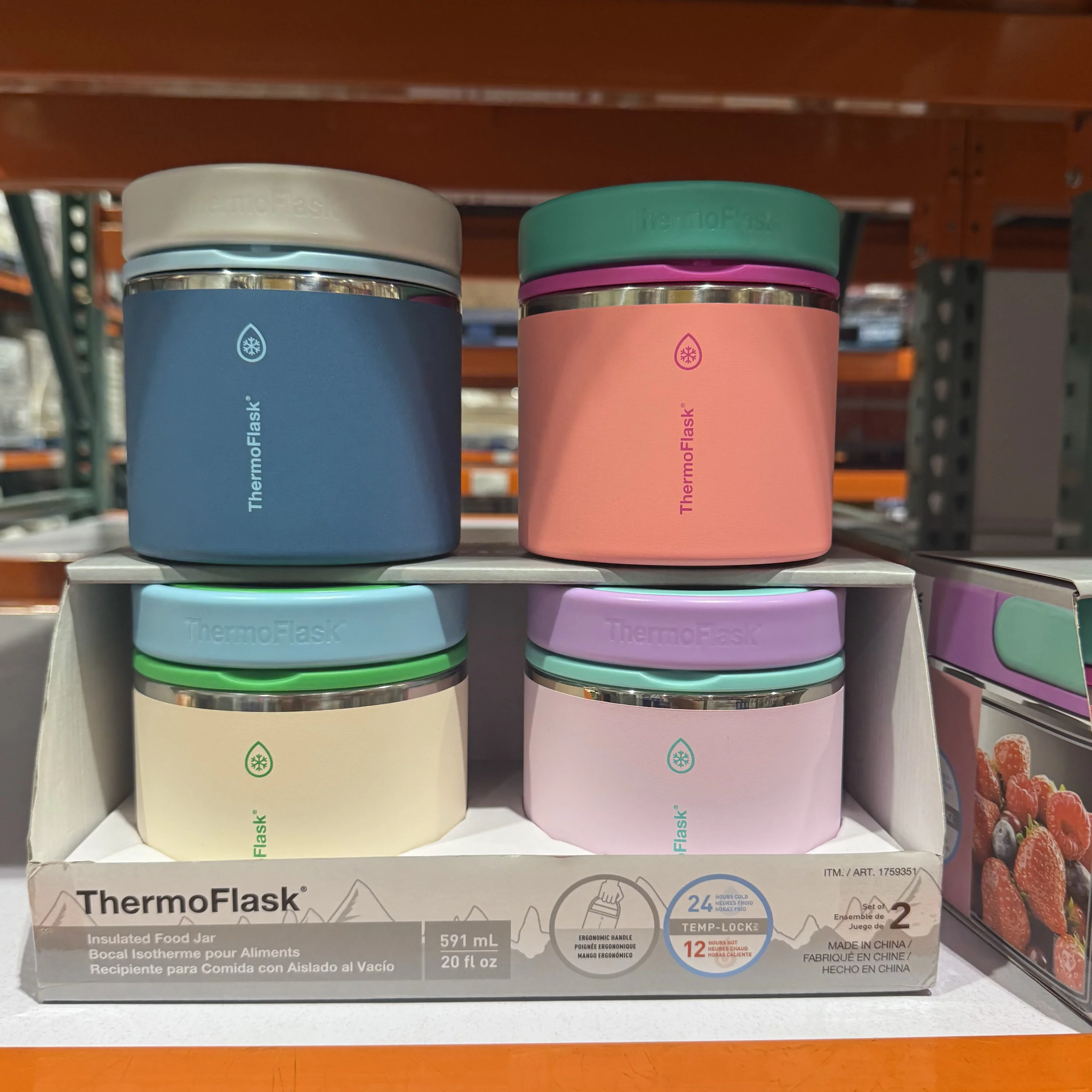 

Portable Stainl Steel Insulated Lunch Box Set of Two for Office Workers Simple Sle Meal Container Soup Barrel