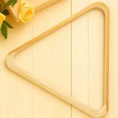 

Billiard Stand Frame Rack Triangle Wood Pool Table Supplies Accessories