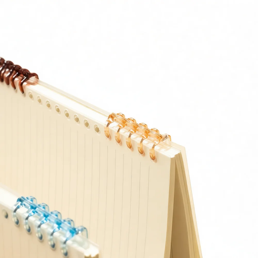 Plastic Binding Rings For 5 Hole Loose Leaf Notebooks Planner Journal Scrapbook Organizer Stationery School Office Supplies - view 5