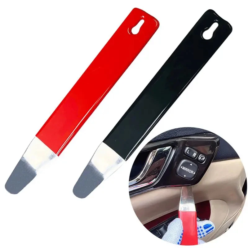 1pc Car Trim Removal Pry Tool, Auto Door Panel Audio Clip Fastener Terminal Disassembly Tool