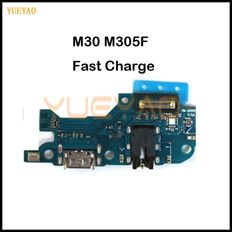 

USB Charging Dock Port Socket Jack Connector Charge Board Flex Cable For Samsung M30 M305 M305F Charging Borad