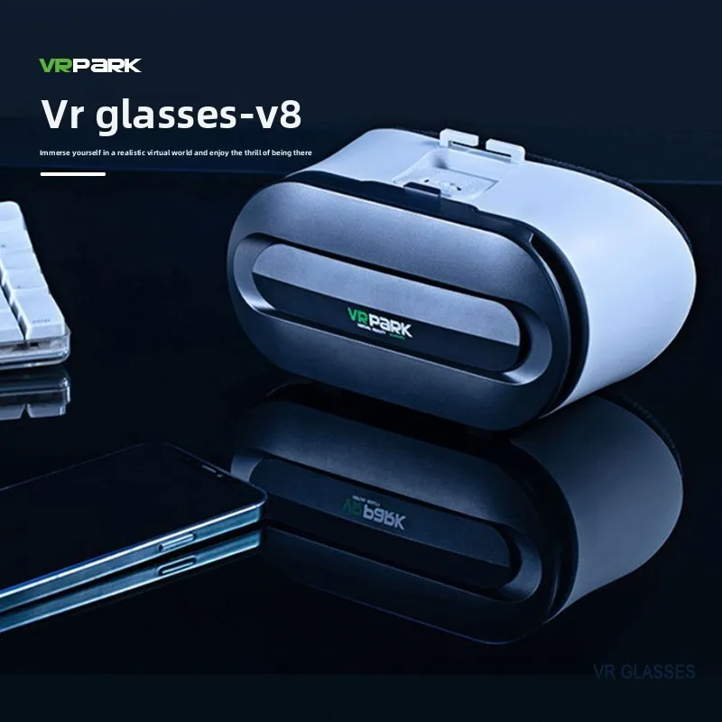 

New 3D glasses, game VR glasses, head-mounted all-in-one machine, panoramic viewing, virtual reality VR glasses