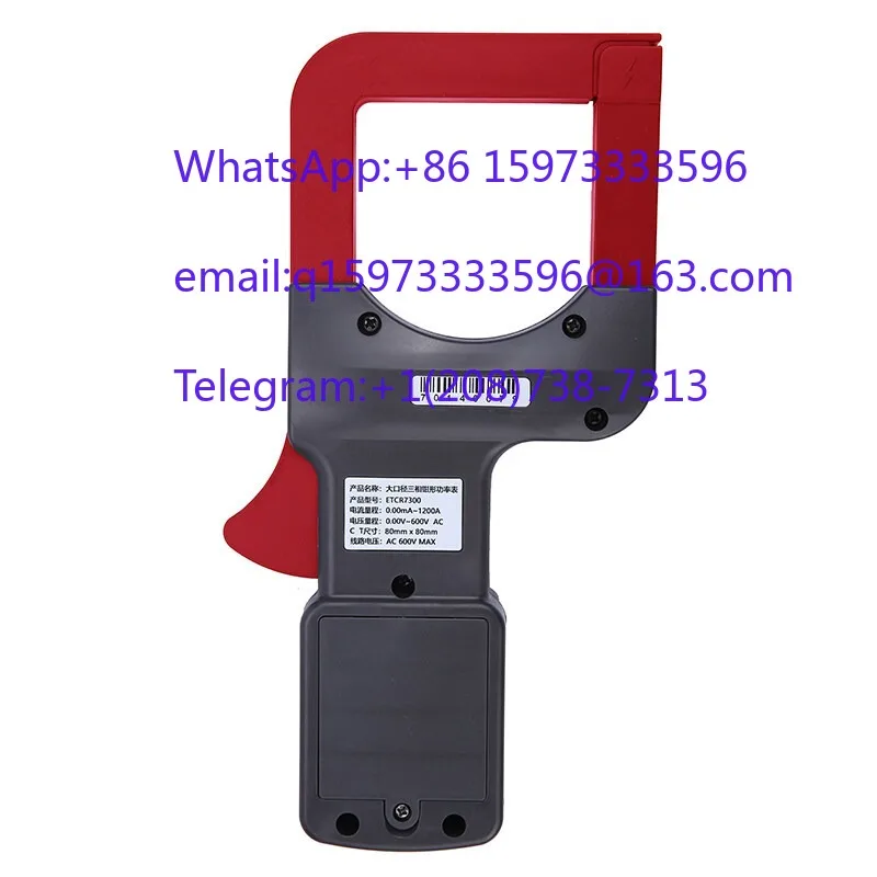 ETCR7000/7300A Large Aperture Three Phase AC Clamp Power Meter and Power Factor Tester for Electrical Applications
