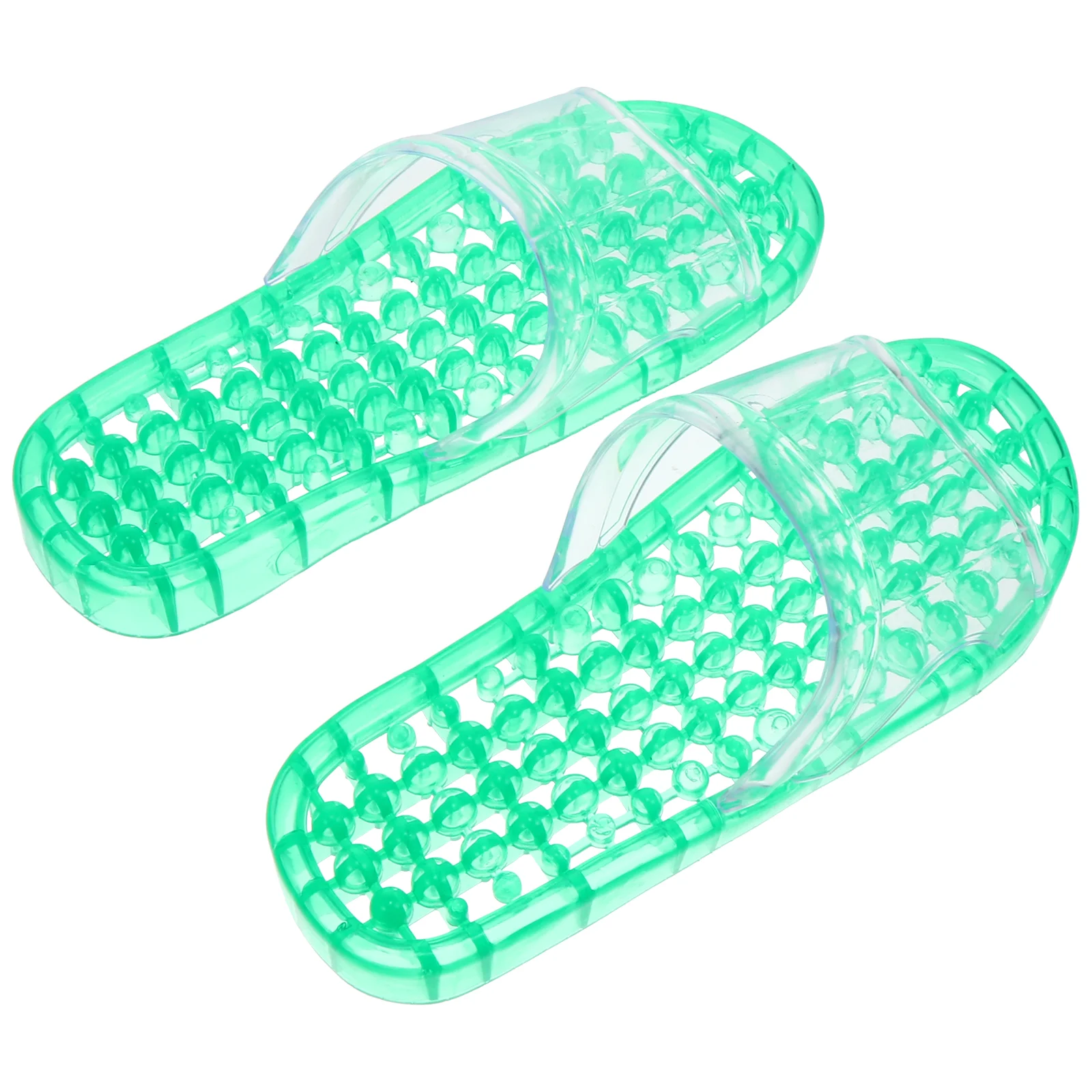 

Slippers Anti-skidding Massage Shower Footwear Hollowed-out Draining Bathroom Indoor Simple