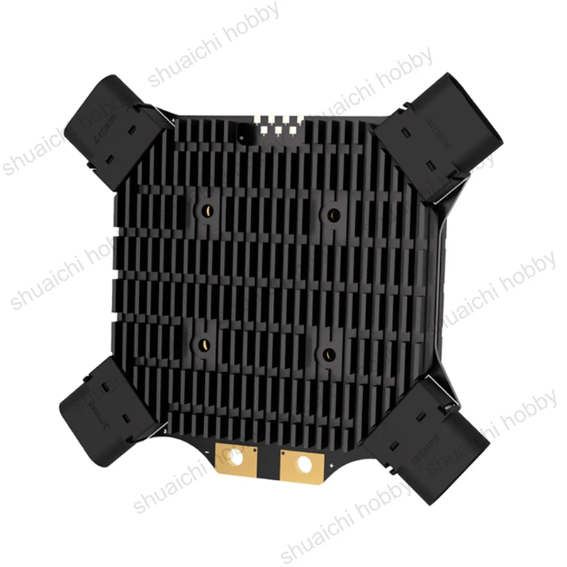 1Set 12S 100A Heavy-Load 4-in-1 ESC with Double-sided CNC Heat Sink Support PWM/Multishot/Dshot150-600 for Multirotor FPV Drone