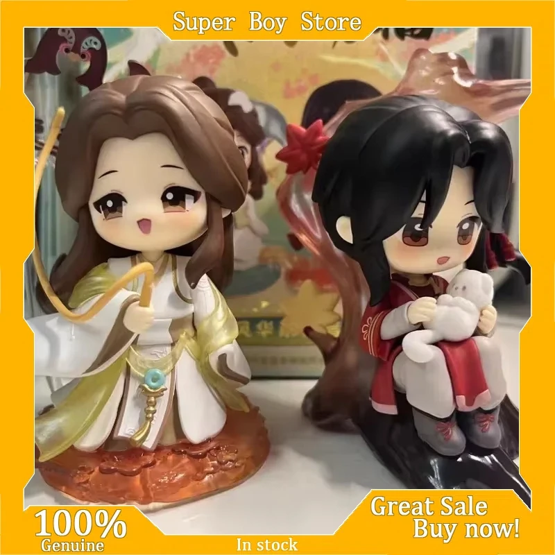 

In Stock Heaven Officials Blessing Blind Box Brilliant Colors Series Mystery Boxes Anime Figures Toy Birthday Gift Ornament