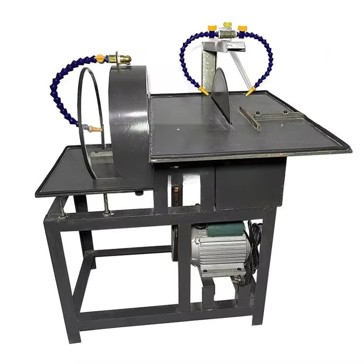 LS-008-B Enlarged 14'' Stone Cutting Grinding Machine Gemstone Combination Machine