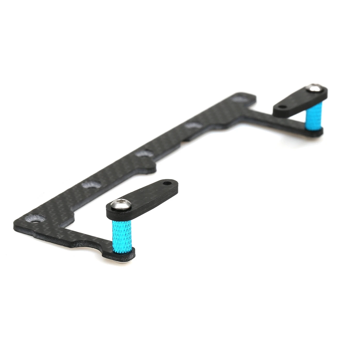 Carbon Fiber Front Battery Tray For Tamiya TT02 TT-02 RC Car Upgrade Parts Accessories
