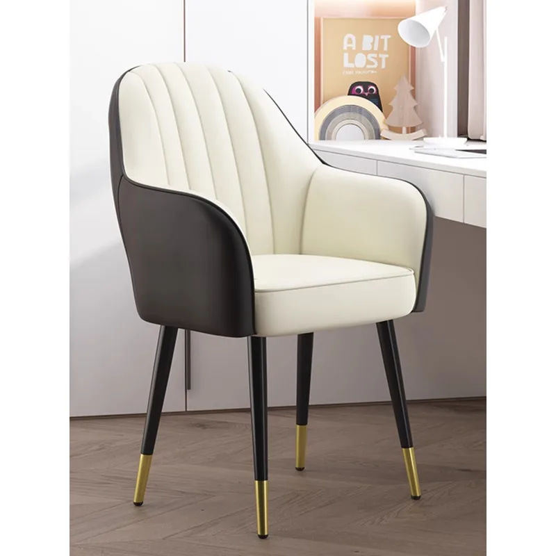 Nordic Modern Simple Home Dining  Book Desk Chair Dressing  Nail Art Chair Cloth Chair Customer Makeup Stool