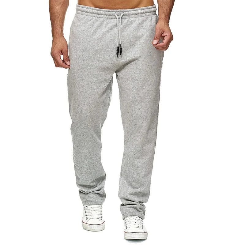 Pantalon de survêtement avec logo personnalisé pour hommes, vêtements de fitness hip hop, pantalon de musculation décontracté, streetwear de sport,