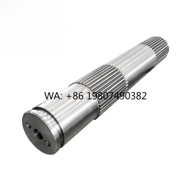 High Precision Forged Alloy Steel Splined Shaft Gear Core 0.01mm Tolerance CNC Machined Industrial OEM Transmission Parts