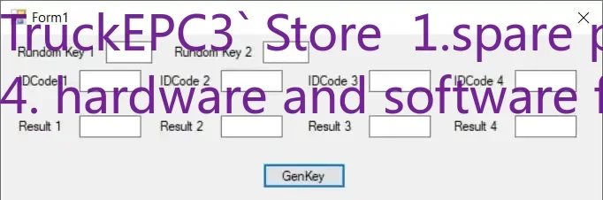 

TruckEPC3 Detroit Diesel DDDL Прозрачный нестираемый код неисправности Keygen UNLOCK